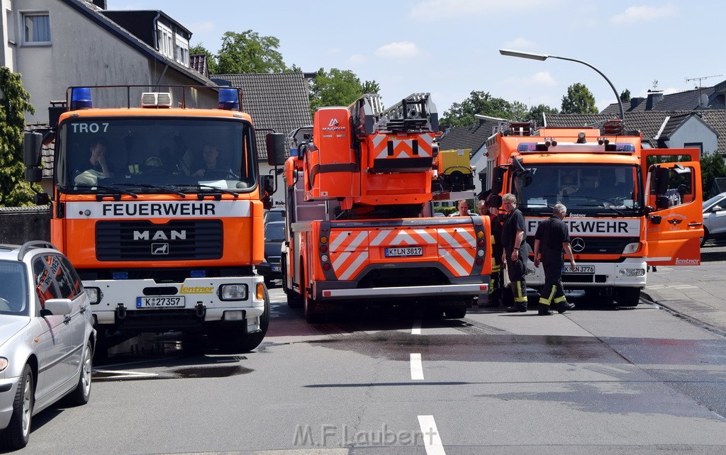 Feuer 1 Koeln Porz Grengel Waldstr P096.JPG - Miklos Laubert